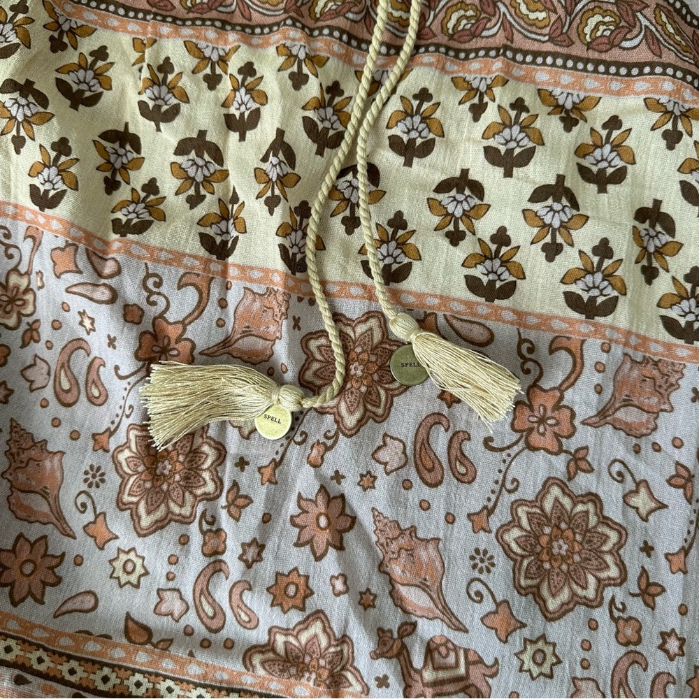 Spell  NWOT Lovers Beach Tunic Dress, XS - Picture 12 of 14